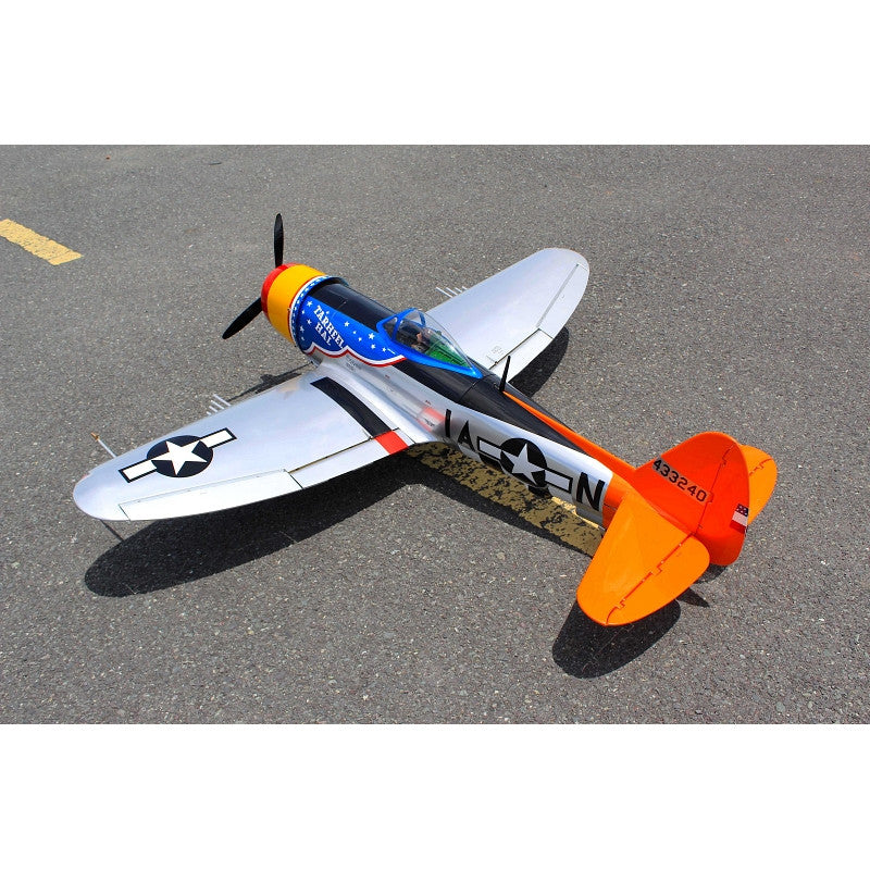 P-47 Thunderbolt Tarheel Hal Bubble Top 70 Inch ARF 35cc included 3pcs Electric Retracts Gear - SEA398GEAR
