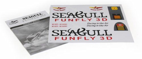 Seagull Models 398GEAR Optional Box of Main Electric Retracts and Tail gear Retract for P-47 Thunderbolt 70" (9093892767981)