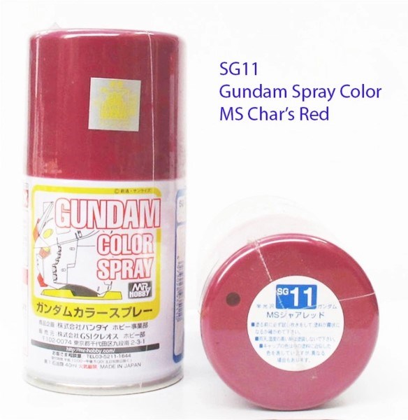 Gunze SG11 Gundam Color Spray - Character Red