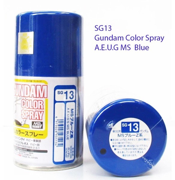 Gunze SG13 Gundam Color Spray - Zeta Blue
