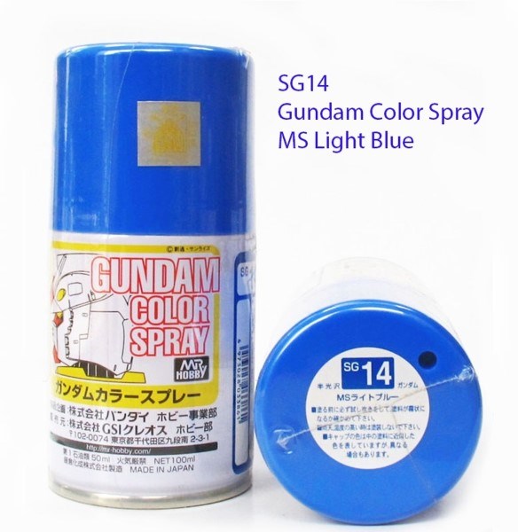 Gunze SG14 Gundam Color Spray - Light Blue