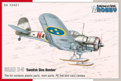 Special Hobby 72421 1/72 SAAB B-5 Swedish Dive Bombera - Hobby City NZ (8967472087277)