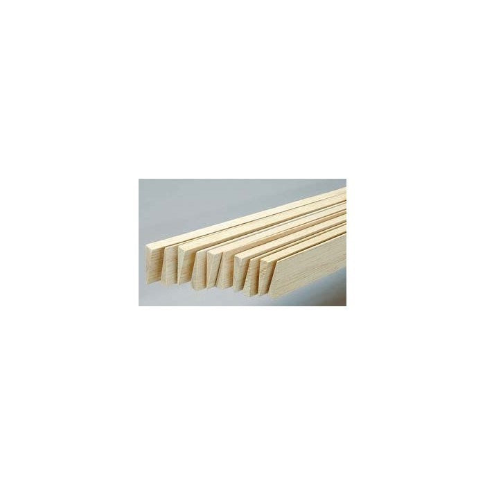 SIG Balsa Tapered Trailing Edge 3/16" x 3/4" x 36" - 1 Length - Hobby City NZ
