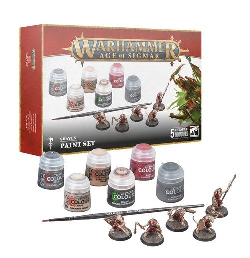 Warhammer Age of Sigmar 60-09  Skaven Paint Set
