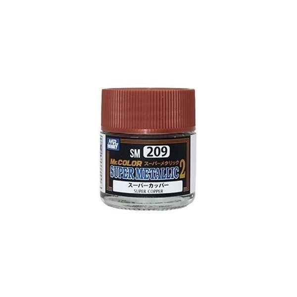 Gunze SM209 Mr. Color Super Metallic 2 Super Copper 10ml