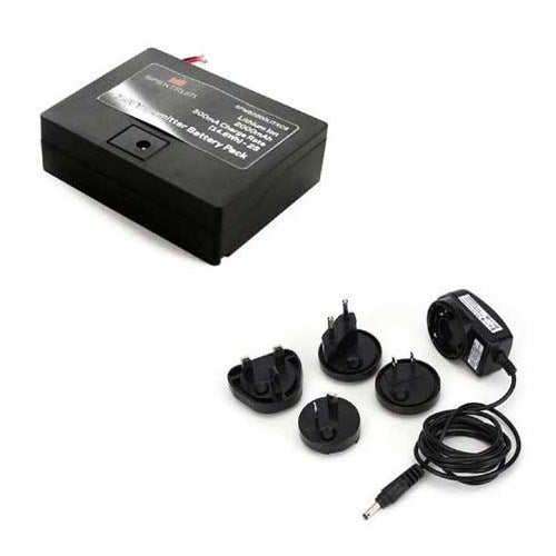 Spektrum SPM9603 2000 mAh Li-Ion TX Batt w/AC Adaptor Combo - Hobby City NZ