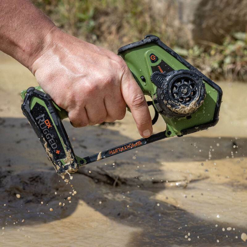 Spektrum DX Rugged+ TX Only DSMR+ Dual Protocol RX DSMR/SLT Green RC Radio Transmitter (23)