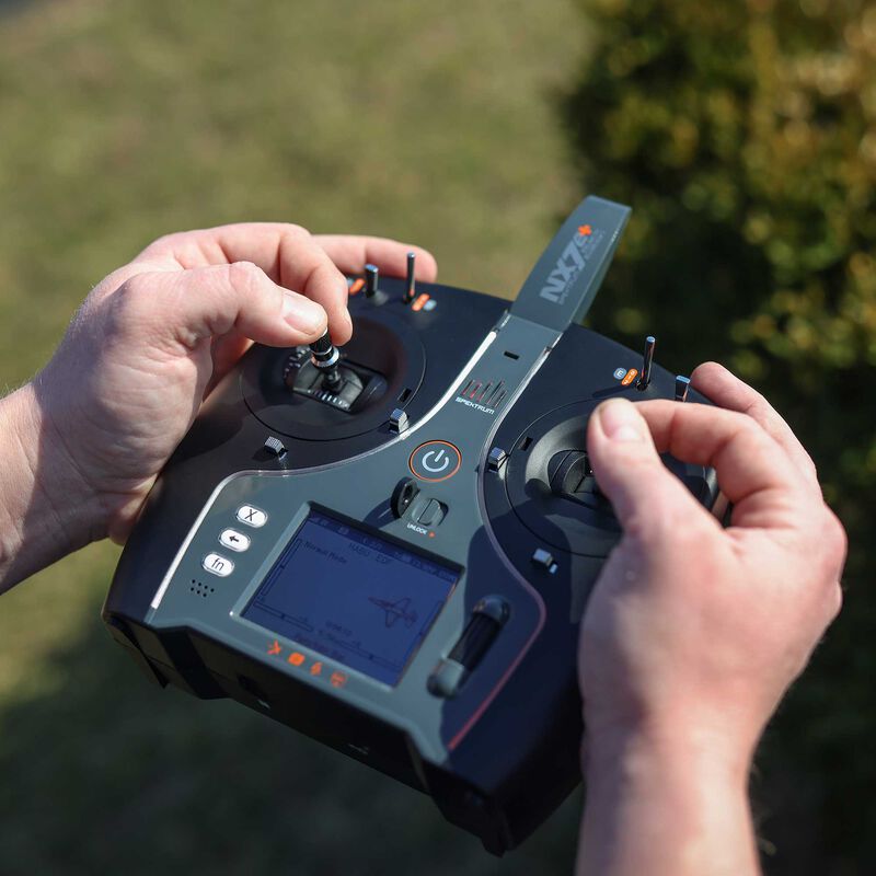 Spektrum SPMR7120 NX7e+ 14-Channel DSMX Transmitter Only, Black Edition - Hobby City NZ