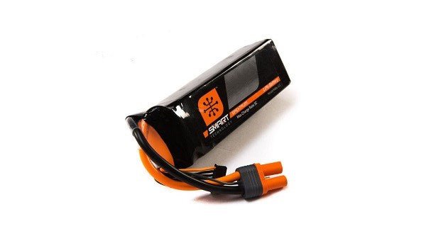 Spektrum SPMX22003S30 11.1V 2200mAh 3S 30C Smart LiPo Battery IC3 Connector