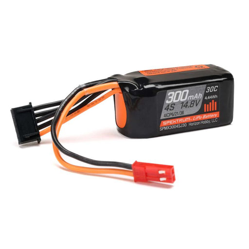 Spektrum SPMX3004SJ30 300mAh 4S 14.8V 30C LiPo Battery Fits Micro Draco (9255887503597)