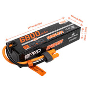 Spektrum SPMXB3S68 6800mAh 3S 11.1V Smart Pro Basher LiPo Battery, 120C IC5 (9255887732973)