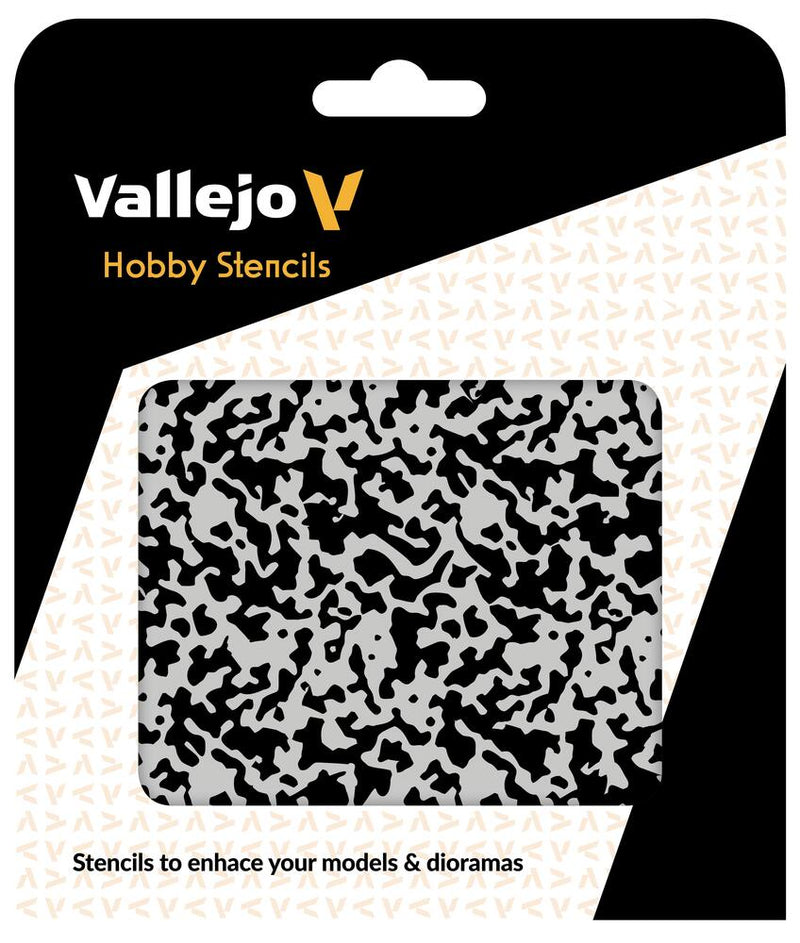 Vallejo ST-AIR001 Stencils - Weathered Paint 1/48 - Hobby City NZ (9004815810797)