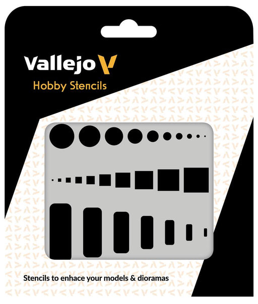 Vallejo ST-AIR003 Stencils - Access Trap Doors - Hobby City NZ (9004816040173)