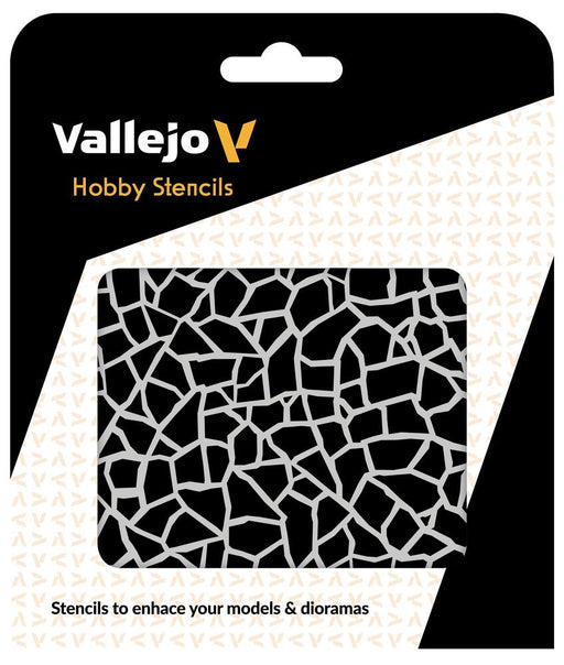 Vallejo ST-CAM003 Stencils - Giraffe Camo WWII - Hobby City NZ (9004816171245)