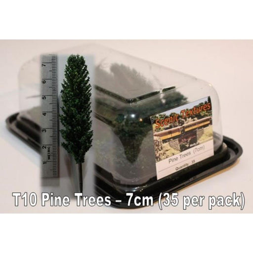 Scenic Textures T10 Pine Trees 7 cm (35 pcs) (767706595377)