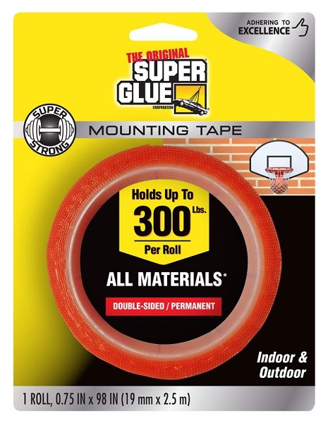 Super Glue 11710506 Super Strong Mounting Tape - 2.5m Roll