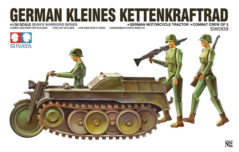 Suyata SW-003 German Kleines Kettenkraftrad - Hobby City NZ (8967472513261)