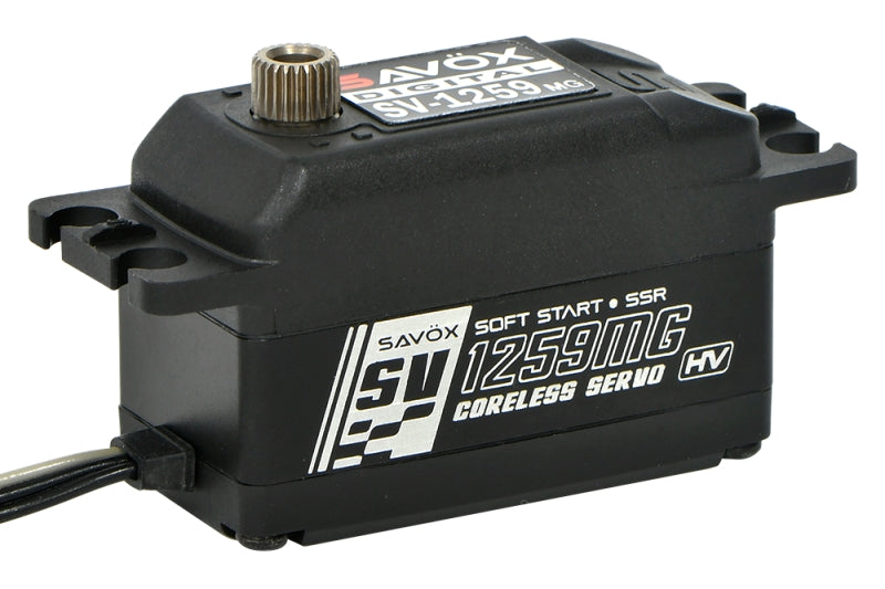 Savox Low Profile HV Metal Gear Servo 22kg 0.075sec @8.4V 49g - SV-1259MG