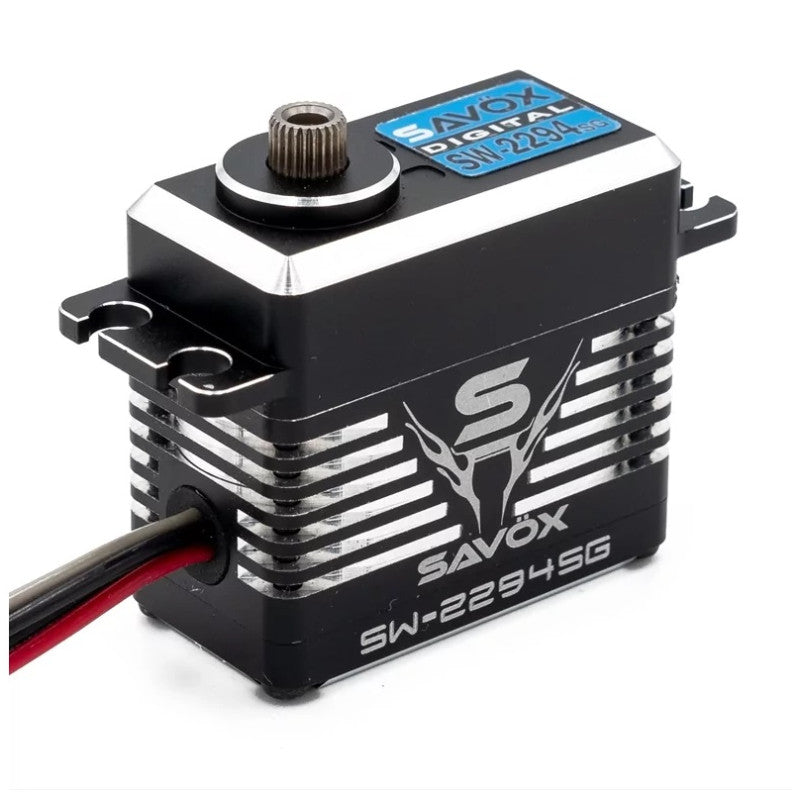 Savox SW-2294SG Savox Direct Power 4S Standard Size Water Proof Brushless Servo 75kg 0.11sec @ 16.8v 90g 40.3x20.2x38.7mm (9255888355565)