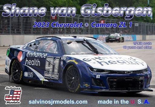 Salvino JR THC2023SVG 1/24 '23 THR Camaro #91 SVG (8424230650093)