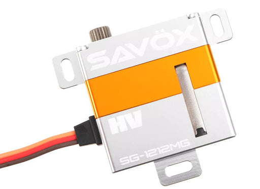 Savox SG-1212MG HV Metal Gear High Torque Digital Wing Servo 8kg 0.12sec @ 7.4v 30x10x36mm 30g (8949824651501)