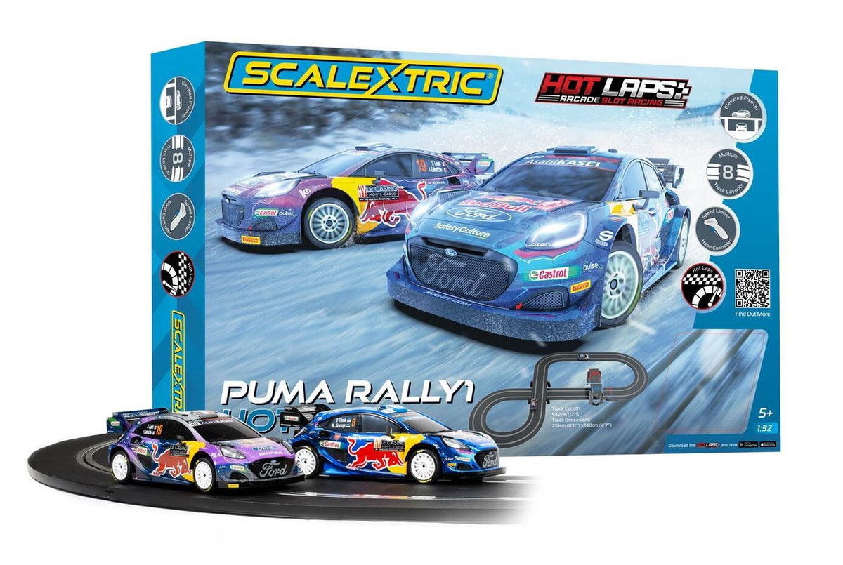 Custom Routed Rally Scalextric Scalextric Set: WRC Ford Puma Rally – Hobby City NZ