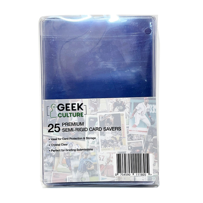 Geek Culture SEMIRIGID26 Semi-Rigid Sleeves 25ct (9003700322541)