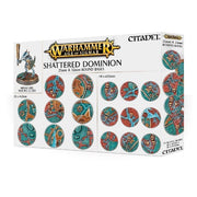 Warhammer Age of Sigmar 66-96 Shattered Dominion 25mm and 32mm Round Bases - Hobby City NZ