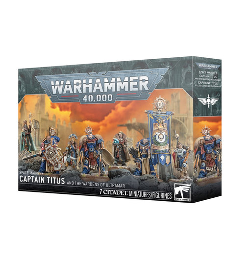 Warhammer 40 000 55-76 Captain Titus and The Wardens of Ultramar - Hobby City NZ