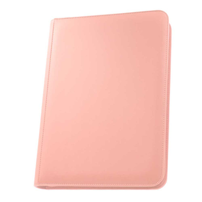 Palms Off STL-09-PNK STEALTH 9 Pocket Zip Binder Pink (9003879170285)
