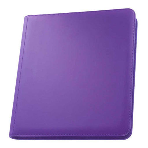 Palms Off STL-12-PUR STEALTH 12 Pocket Zip Binder Purple (9003879301357)