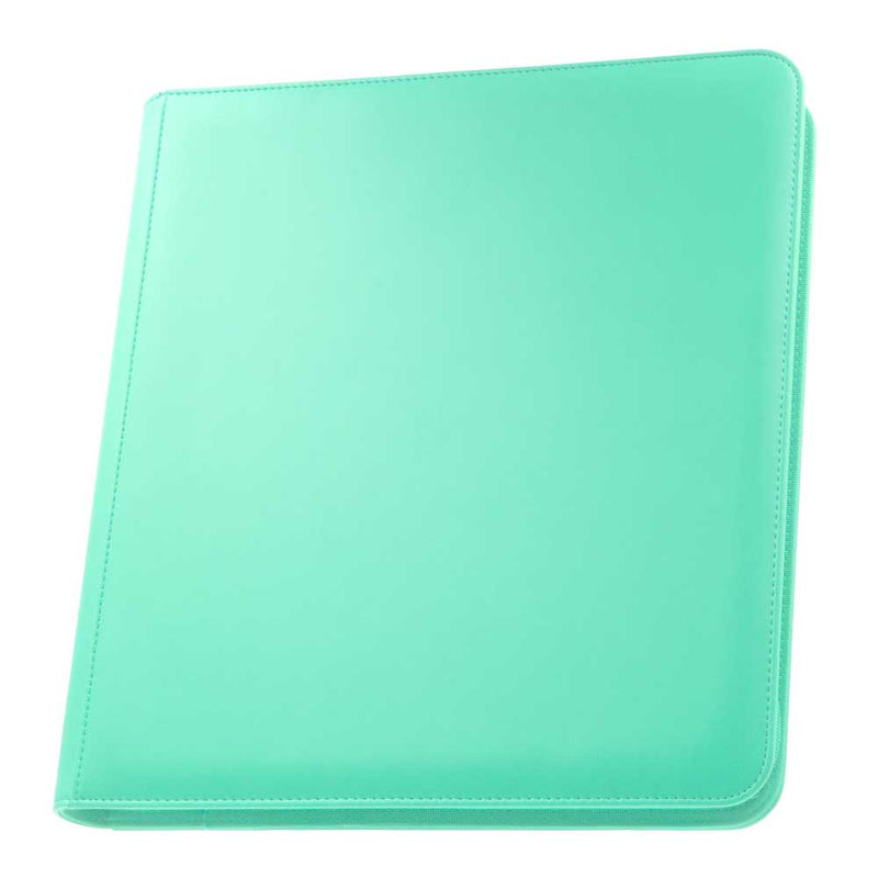 Palms Off STL-12-TQS STEALTH 12 Pocket Zip Binder Turquoise (9003879497965)