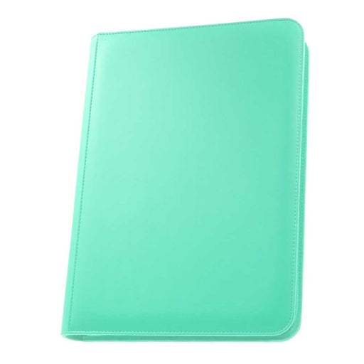 Palms Off STL-09-TQS STEALTH 9 Pocket Zip Binder Turquoise (9003879465197)