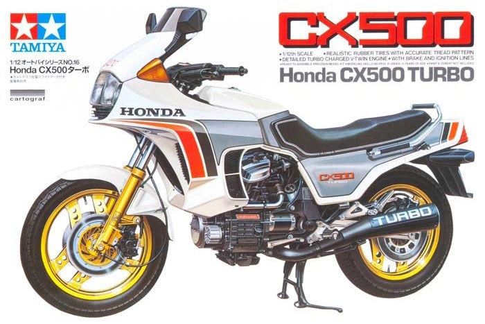 Tamiya 14016 1/12 HONDA CX500 TURBO (8346765754605)