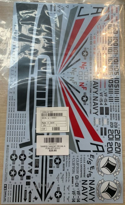 TAMIYA 1406197 DECAL A FOR KIT 60313