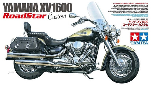 Tamiya 14135 1/12 Yamaha XV1600 Road Star Custom (7927527473389)
