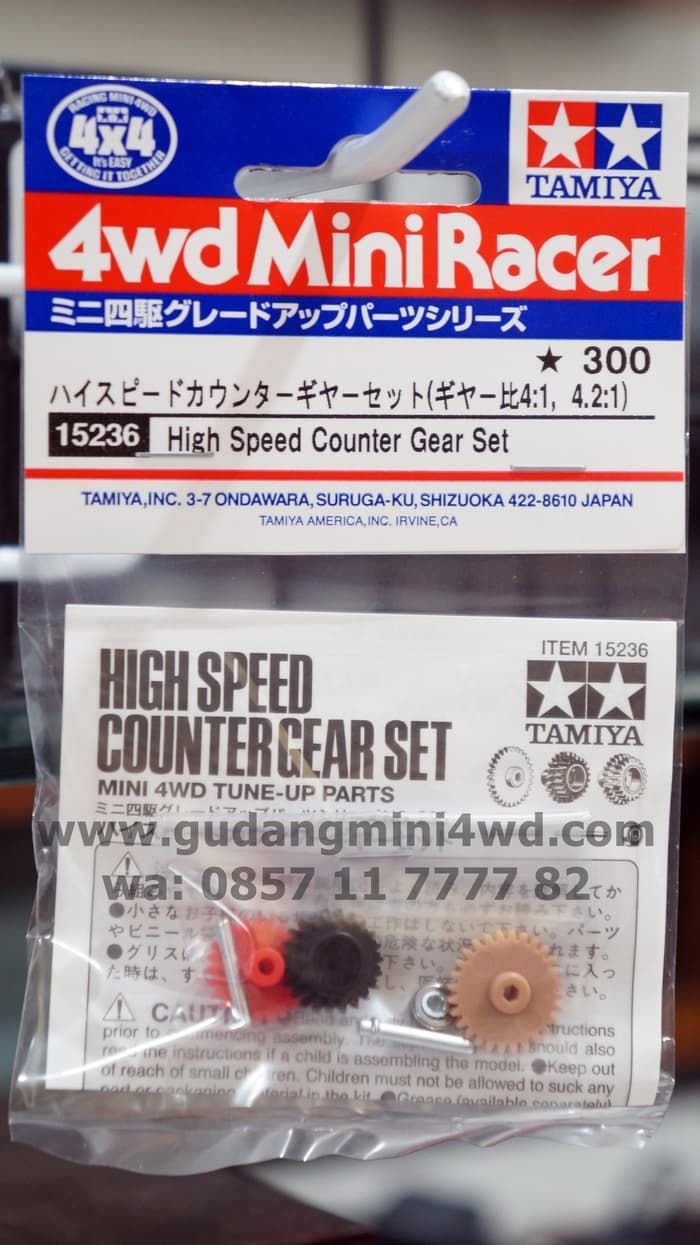 Tamiya 15236 MINI 4WD HI SPEED COUNTER GEAR - Hobby City NZ (769290960945)