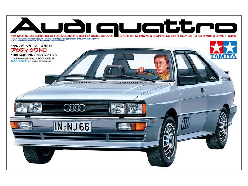 Tamiya 24031 1/24 AUDI QUATTRO (9070142849261)
