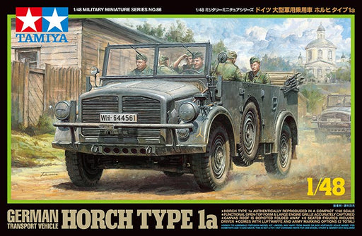 Tamiya 32586 1/48 German Transport Vehicle Horch Type 1a - Hobby City NZ (7546197672173)