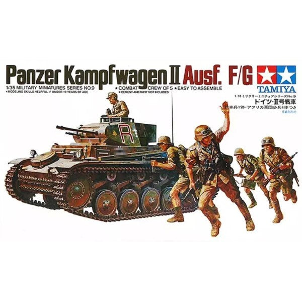 Tamiya 35009 1/35 Panzerkampfwagen II Ausf. F/G