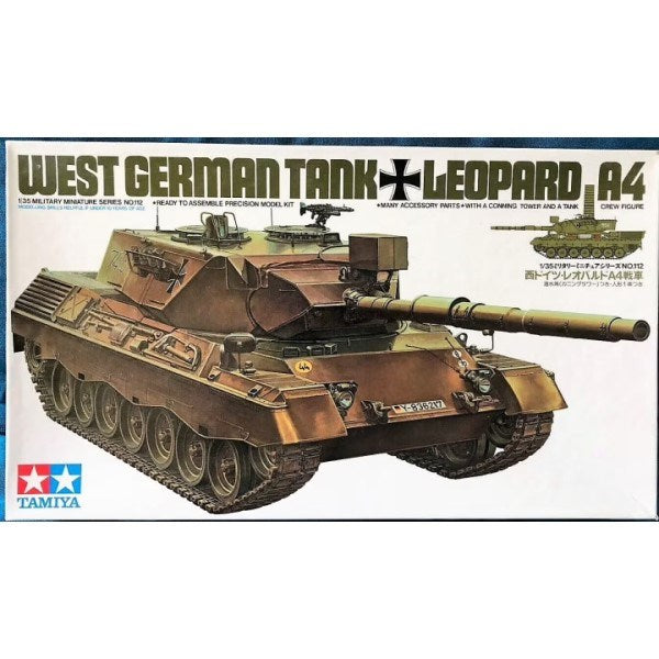 Tamiya 35112 1/35 West German Tank Leopard A4 (8324803494125)