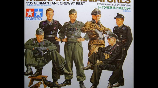 Tamiya 35201 1/35 German Tank Crew at Rest (8278140027117)