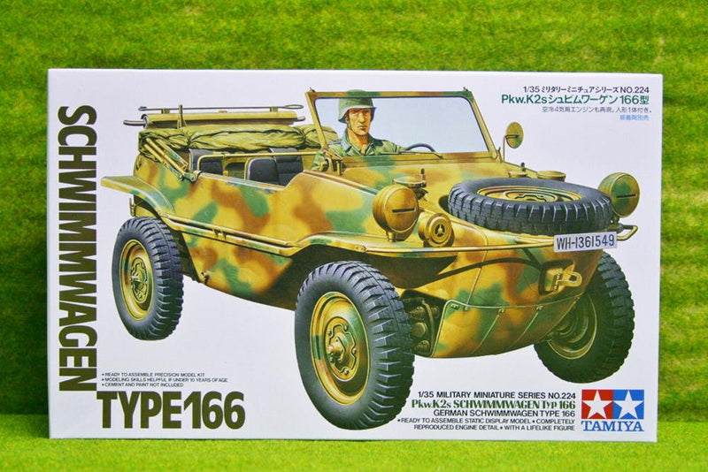 Tamiya 35224 1/35 German Schwimmwagen Type 166 - Hobby City NZ (7584411615469)