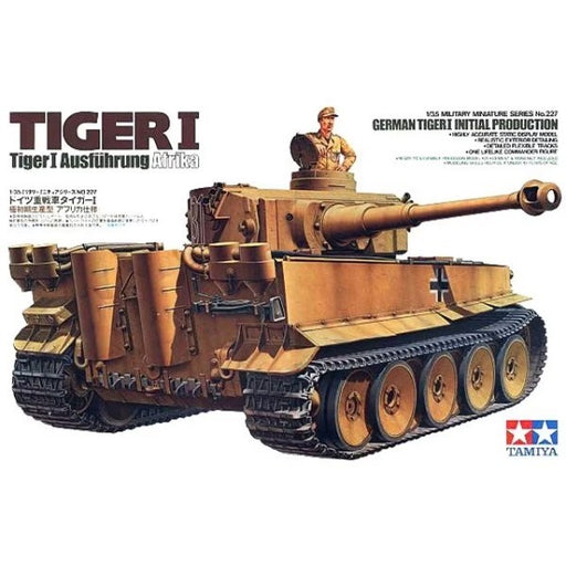 Tamiya 35227 1/35 German Tiger I Initial Production - Ausfuhrung Afrika (8278132162797)