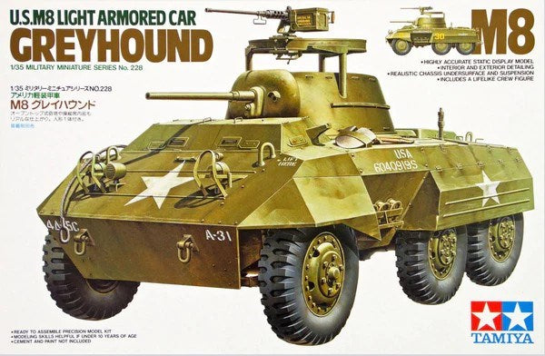 Tamiya 35228 1/35 U.S. M8 'Greyhound'