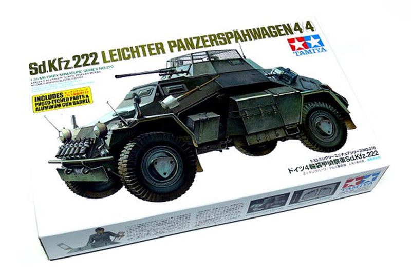 Tamiya 35270 1/35 Sd.Kfz.222 w/Photo Etched Part