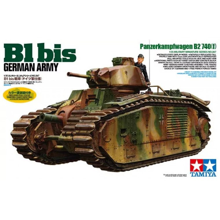 Tamiya 35287 1/35 B1 Bis German Army - Hobby City NZ (7546198065389)