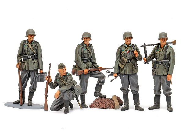 Tamiya 35371 1/35 German Infantry Set (Mid-WWII) (8278221881581)