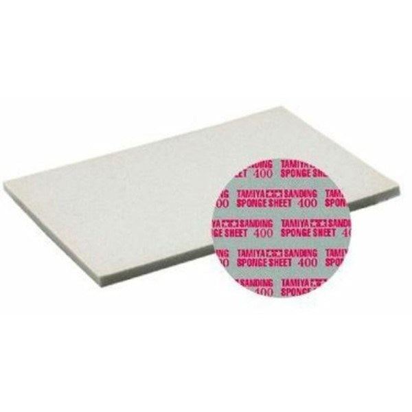 Tamiya 87147 Sanding Sponge Sheet - 400 Grit (1 Sheet) - Hobby City NZ