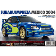 Tamiya 47372 RC Kit: 1/10 4WD Subaru Impreza WRC - Mexico 2004 (TT-01E) - Hobby City NZ